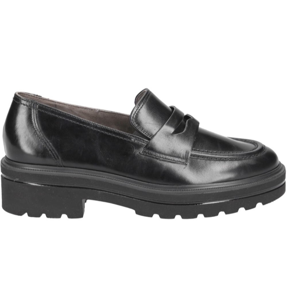 PATENT LEATHER Platform LOAFERS. - Picture 4 of 9